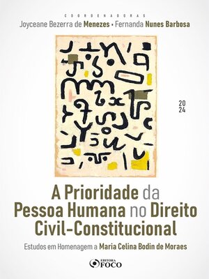 cover image of A Prioridade da Pessoa Humana no Direito Civil-Constitucional